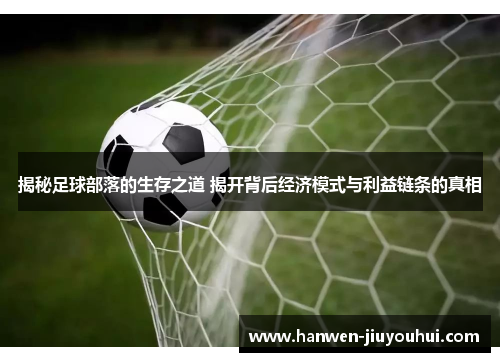 揭秘足球部落的生存之道 揭开背后经济模式与利益链条的真相